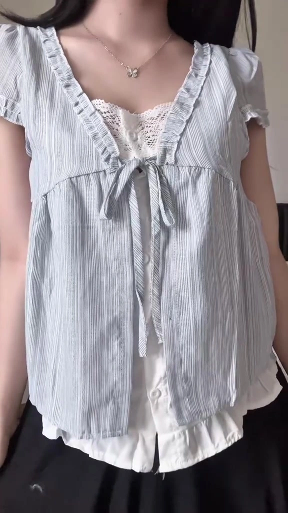 เสื้อเบบี้ดอลล์งบหลักร้อยจาก Shopee: ใส่จริงในอากาศไทย เลือกทรงและแมทช์ยังไงไม่ให้ดูตัวกลม