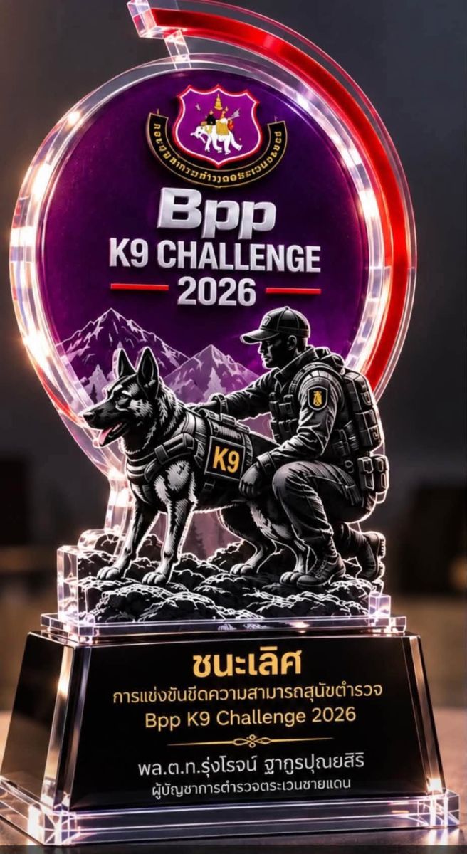 ชมการแข่งขันสุนัขตำรวจ K-9 Challenge ทดสอบความเร็วและไหวพริบ เข้าชมฟรี