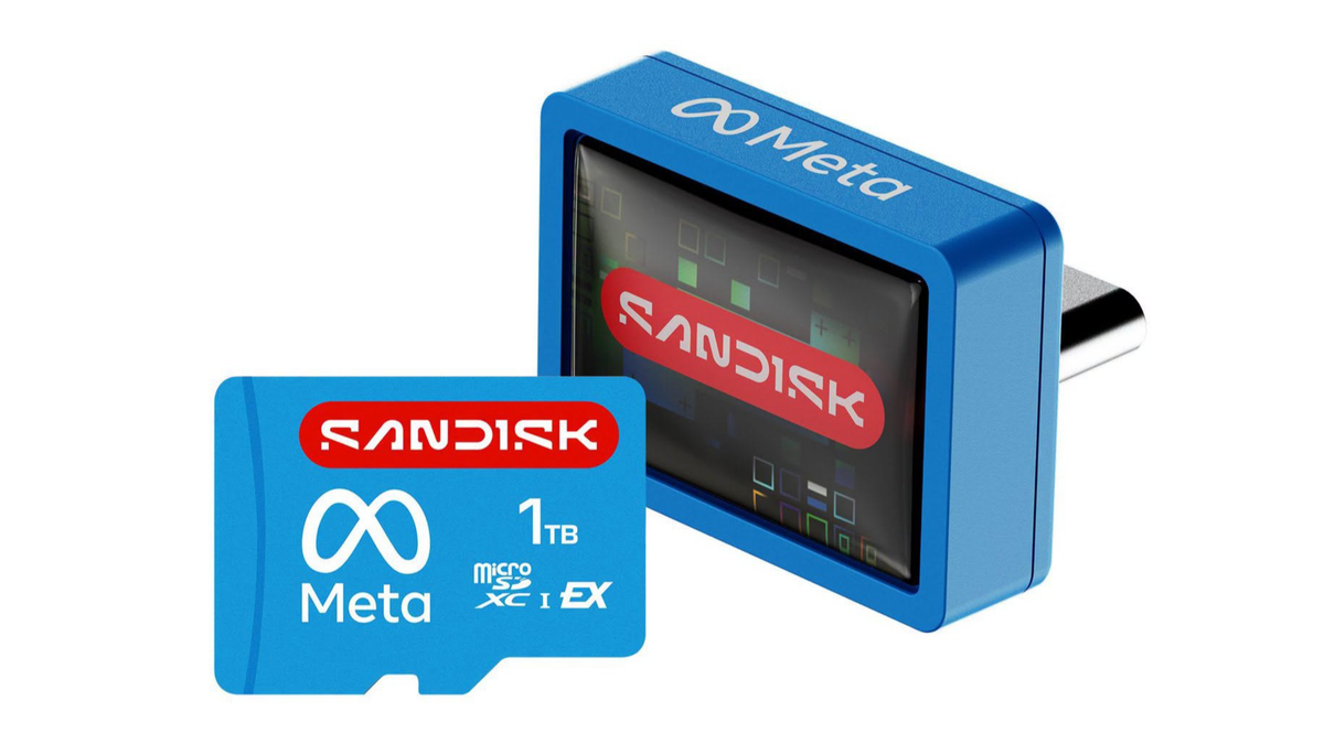 Sandisk จับมือ Meta ยกระดับสตอเรจเฉพาะทางสำหรับแว่น VR และ Quest