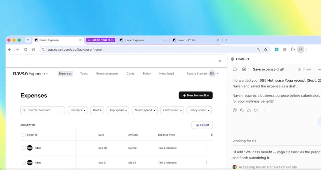 เมื่อ ChatGPT คุมแท็บ Chrome ได้ เว็บทั้งเบราว์เซอร์กลายเป็นพื้นที่ทำงานของ AI