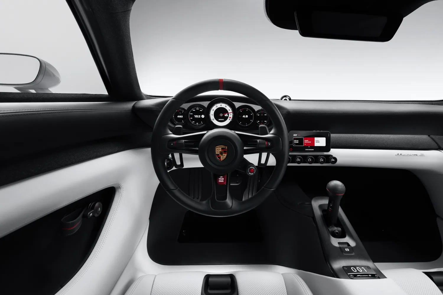 Porsche Mission S จุดเปลี่ยนซูเปอร์คาร์วางกลางเหนือ 911