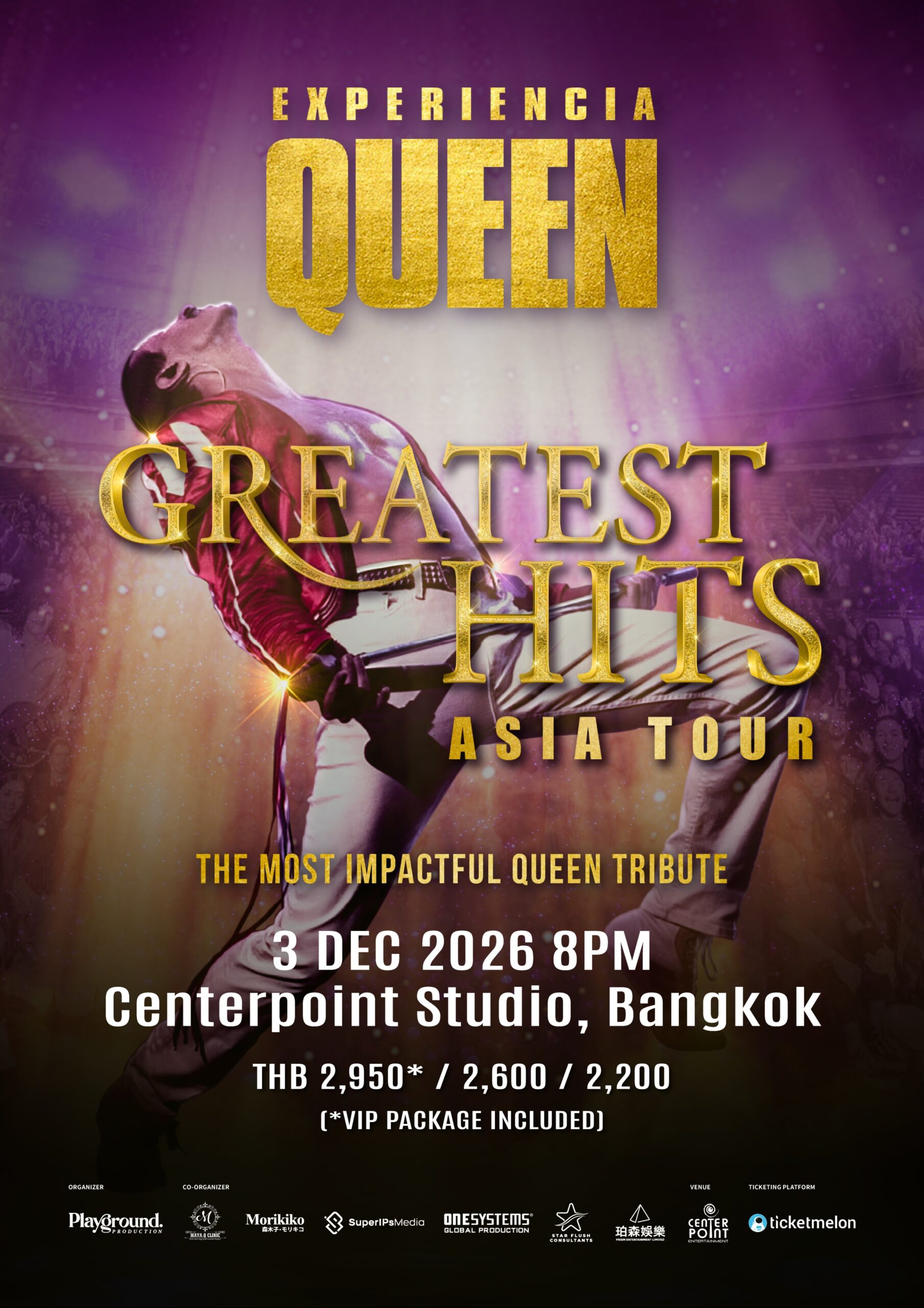 Experiencia Queen Bangkok ปลุกดนตรีร็อกตำนานให้มีชีวิตอีกครั้ง