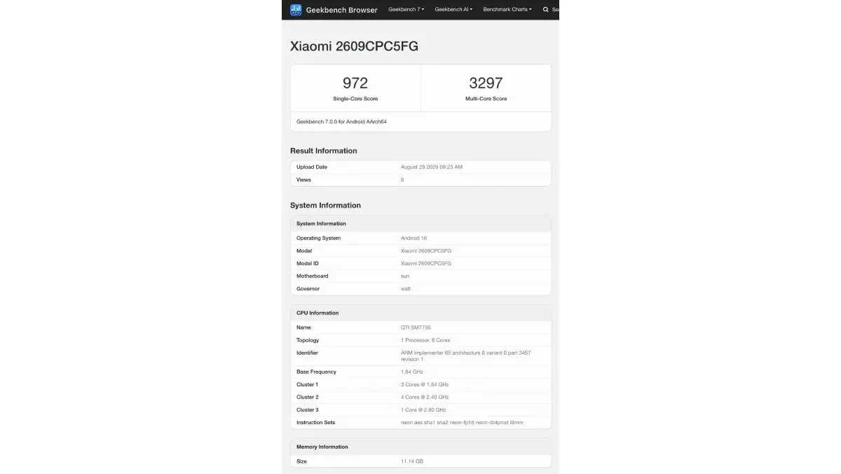 POCO X8s ว่าที่ Snapdragon 7 Gen 4 ตัวเปลี่ยนเกมมือถือระดับกลาง