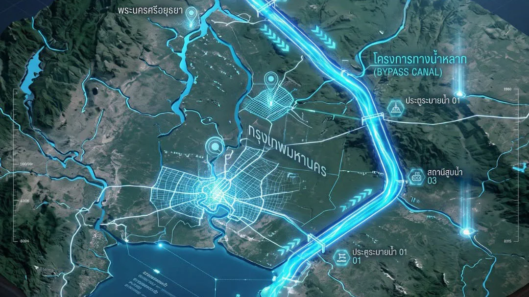 เมกะโปรเจกต์เจ้าพระยา 1.6 แสนล้าน ทางเลือกตัดวงจรน้ำท่วมซ้ำซาก