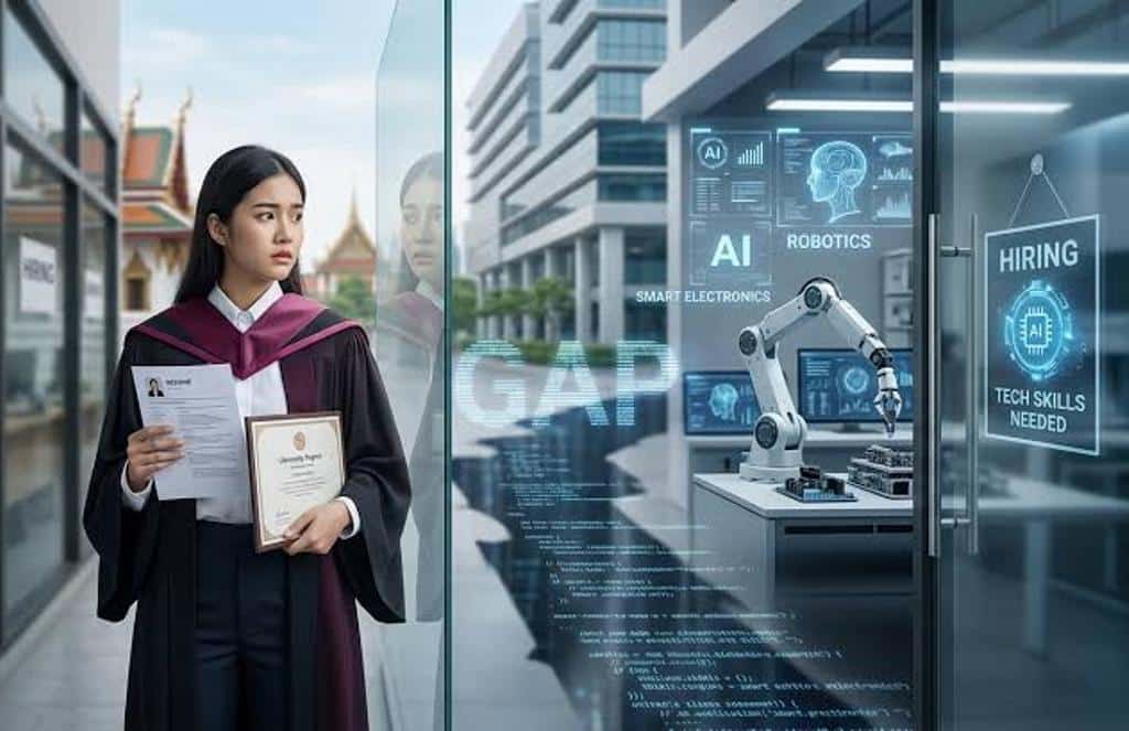 8.7 ล้านแรงงานเผชิญการเปลี่ยนงานด้วย AI ใครเสี่ยงก่อนและควรปรับตัวอย่างไร