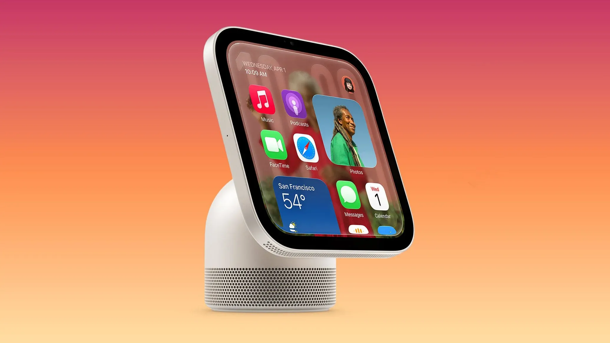Apple HomeView Max สมาร์ทโฮมฮับจอ 9 นิ้วพร้อมแขนกลอัจฉริยะหมุน 360 องศา