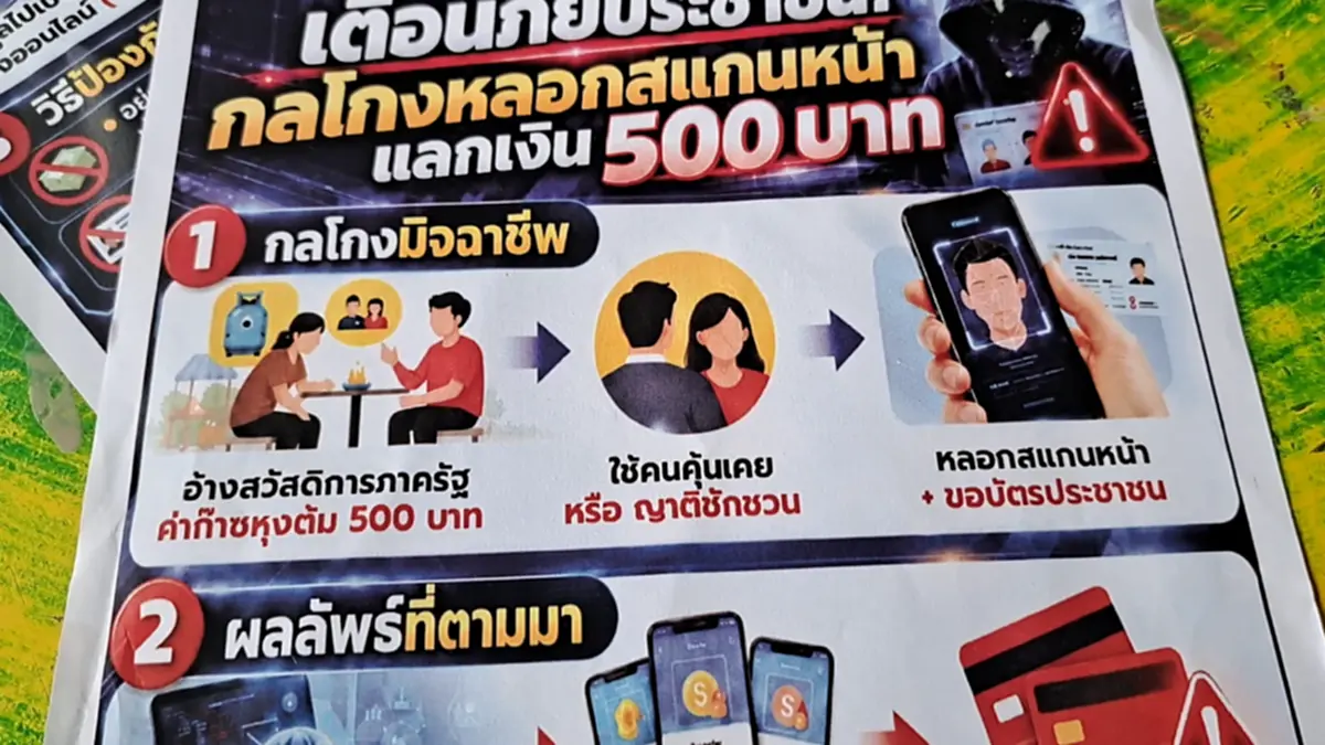 5 สัญญาณแดงจากแอปลวงโลก กู้เงินและสแกนจ่ายที่ดูดเงินในไม่กี่วินาที