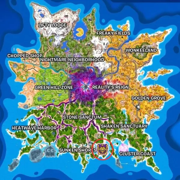 คู่มือ One Piece Fortnite แบบครบเครื่อง ตำแหน่งหีบโจรสลัดและ Story Moment
