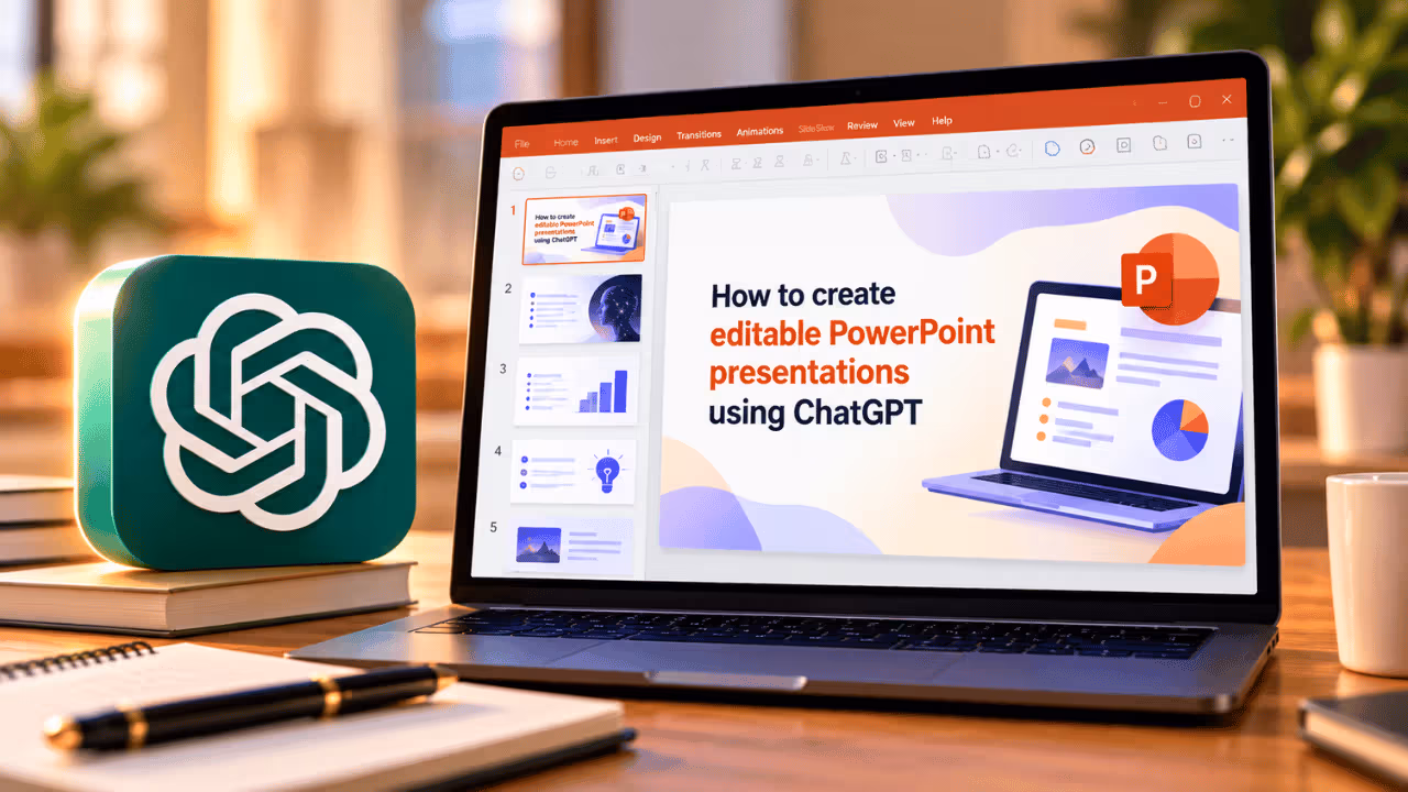 เปลี่ยน ChatGPT ให้เป็นนักออกแบบสไลด์ พรีเซนต์เสร็จในไม่กี่นาที