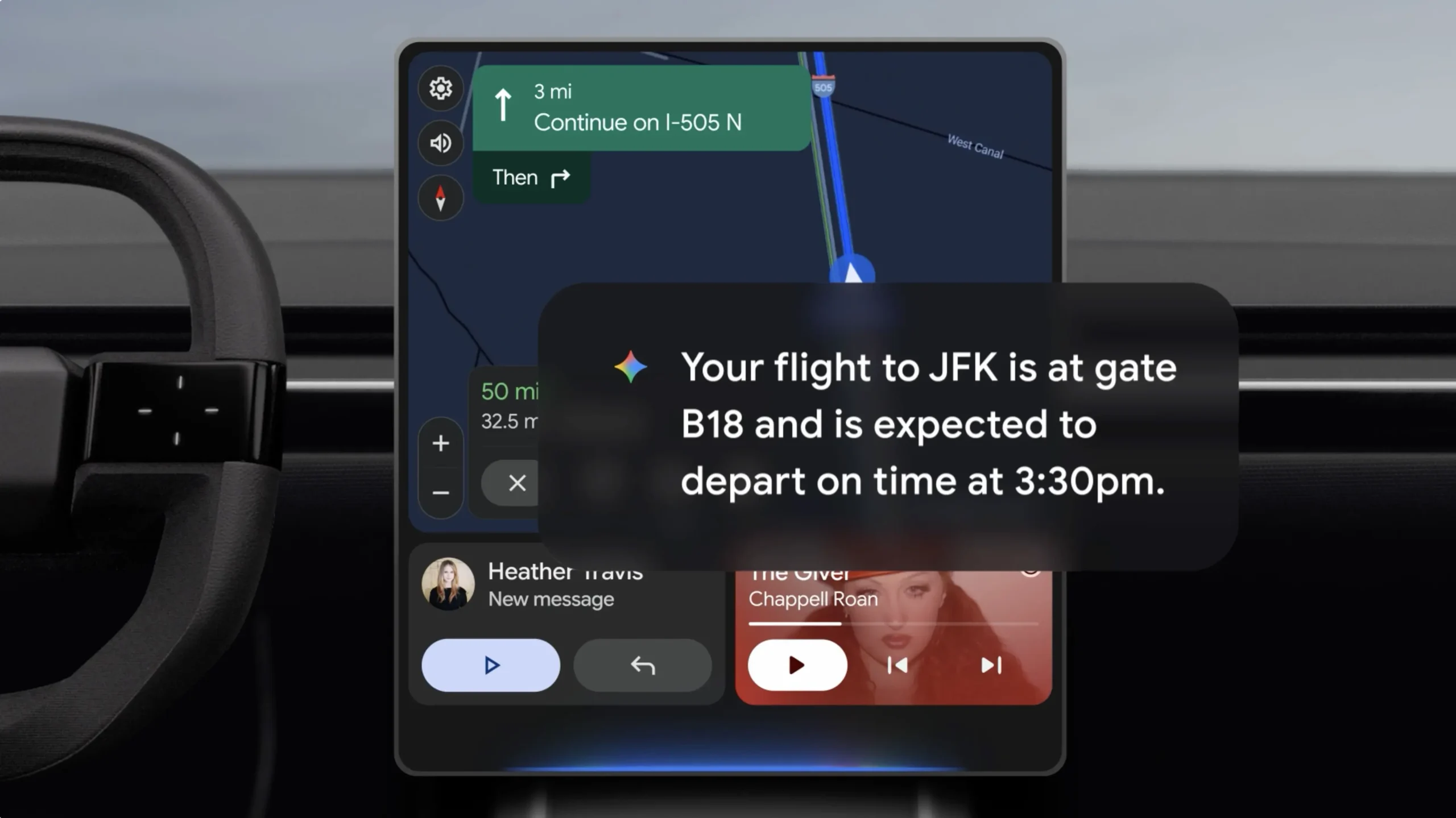 ใช้ Gemini Android Auto ให้ฉลาดขึ้นระหว่างขับรถด้วย Personal Intelligence
