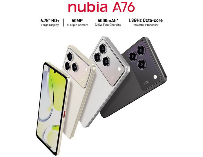 เปรียบเทียบ Tecno Spark 50s vs ZTE nubia A76 มือถือจอลื่นสายคุ้ม