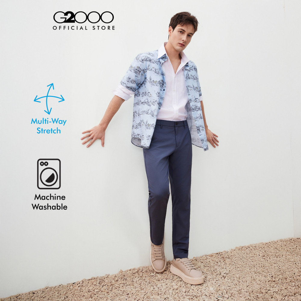 ราคาลดลงใหม่: G2000 — กางเกงขายาวแบบลำลองสำหรับผู้ชาย Slim Tapered Fit