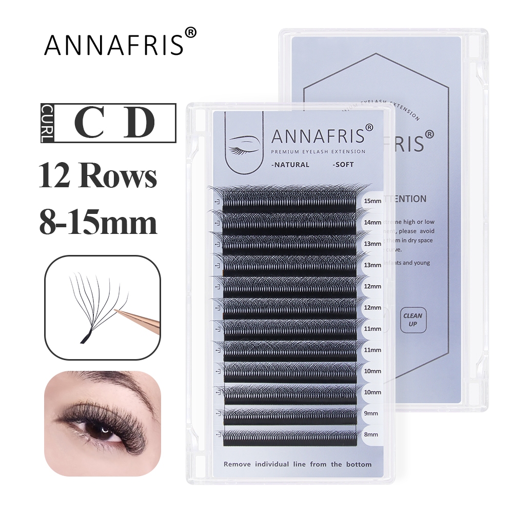 ลด 20%: Annafris 8D W Lash Extension