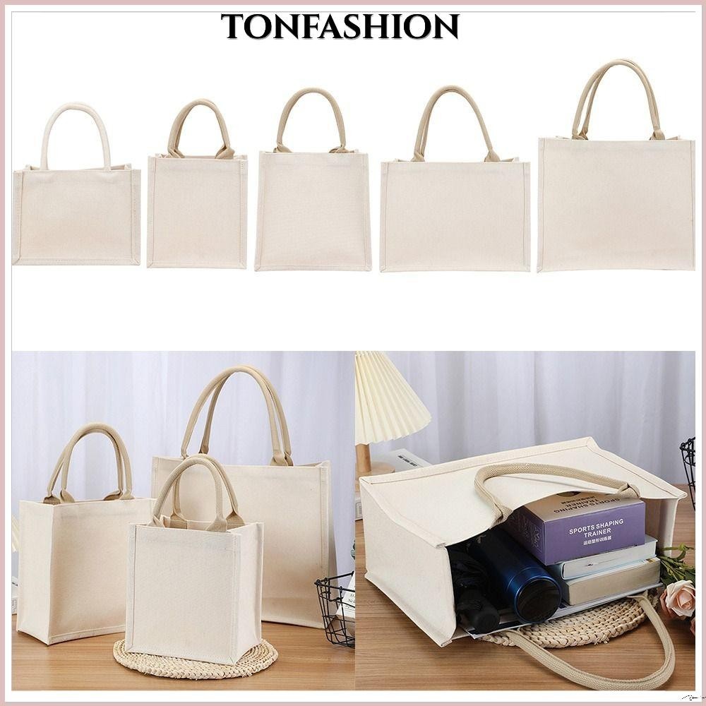 ลด 23%: Tonfashion กระเป๋าถือ ผ้าแคนวาส