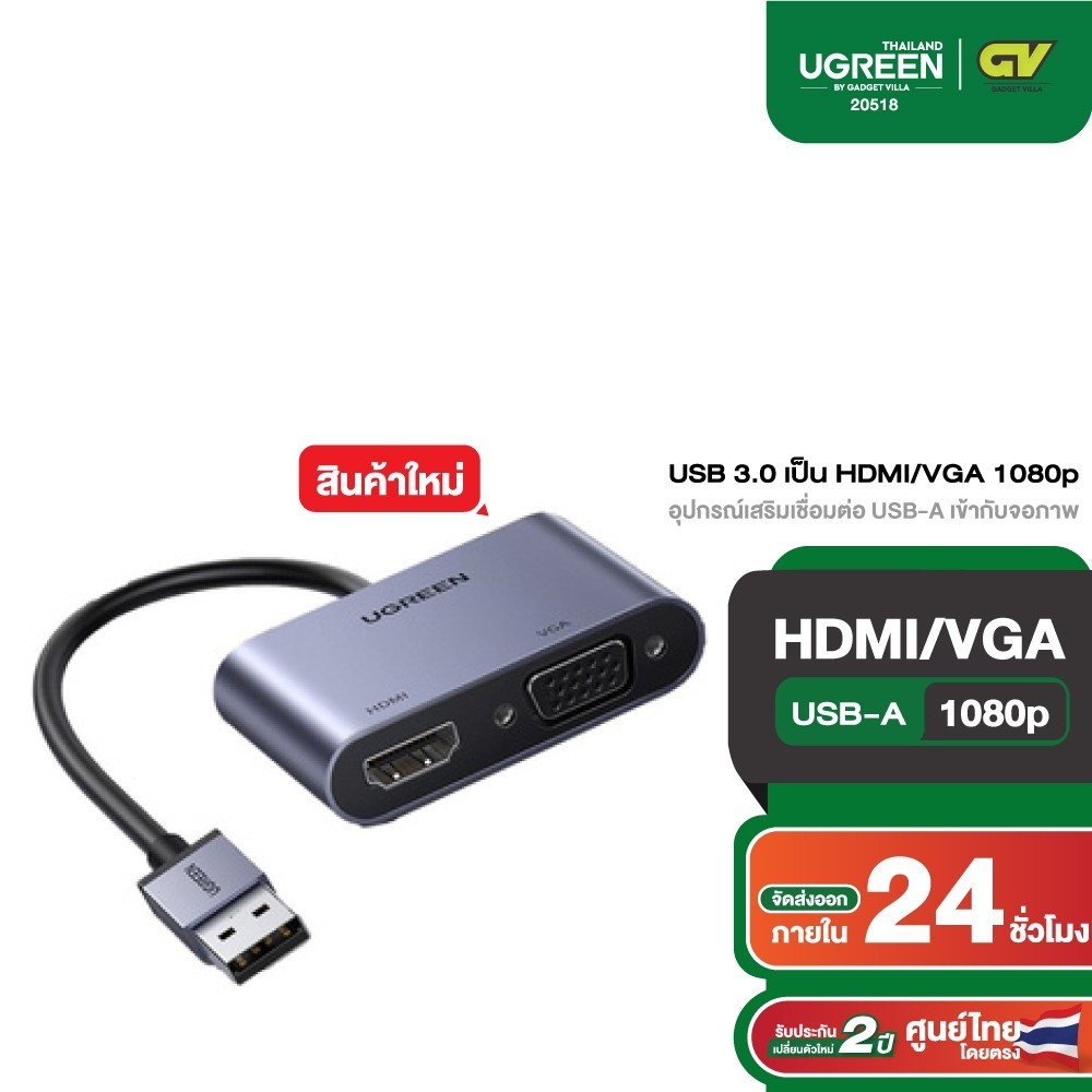 ราคาลดลงใหม่: Ugreen ตัวแปลง USB 3.0
