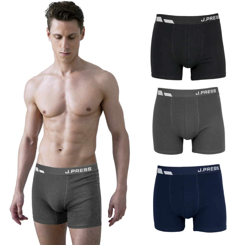 ราคาลดลงใหม่: J.Press Sport Trunk กางเกงในชายขาสั้น ทรงทรั้งค์ (มี 3 สีให้เลือก)
