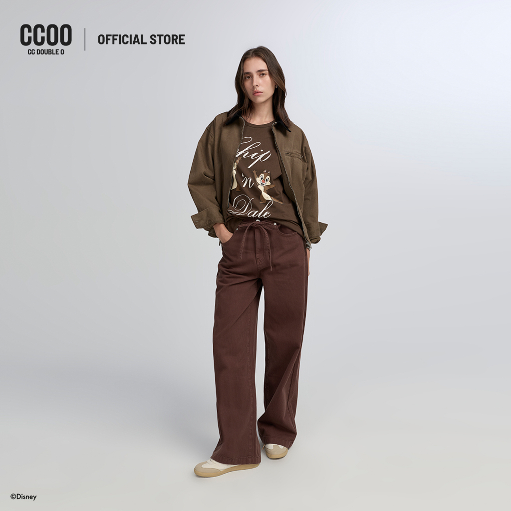 ลด 20%: CC DOUBLE O DRAWSTRING BAGGY (AW26 #A2)