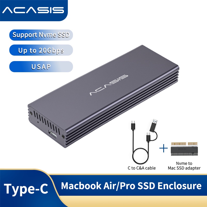 ราคาลดลงใหม่: Acasis เคส USB-C 3.2 SSD