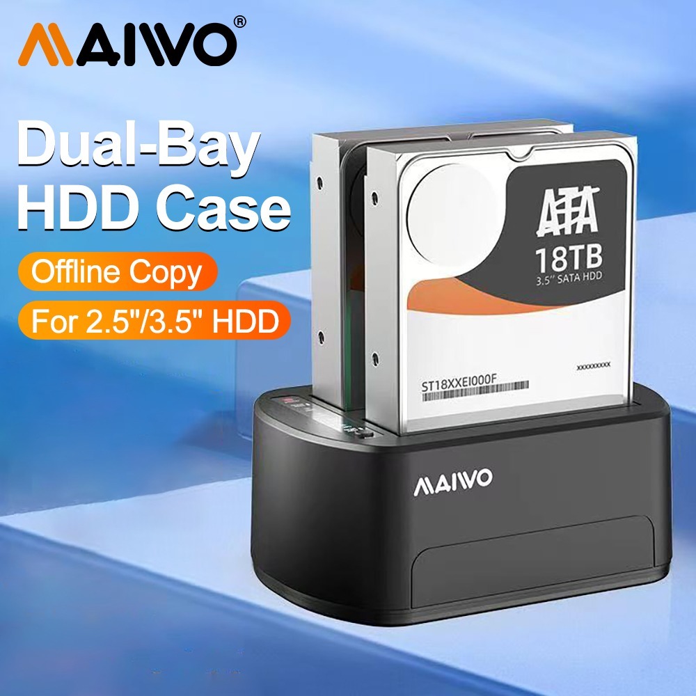 ลด 31%: MAIWO HDD Clone Docking Station (K3062)