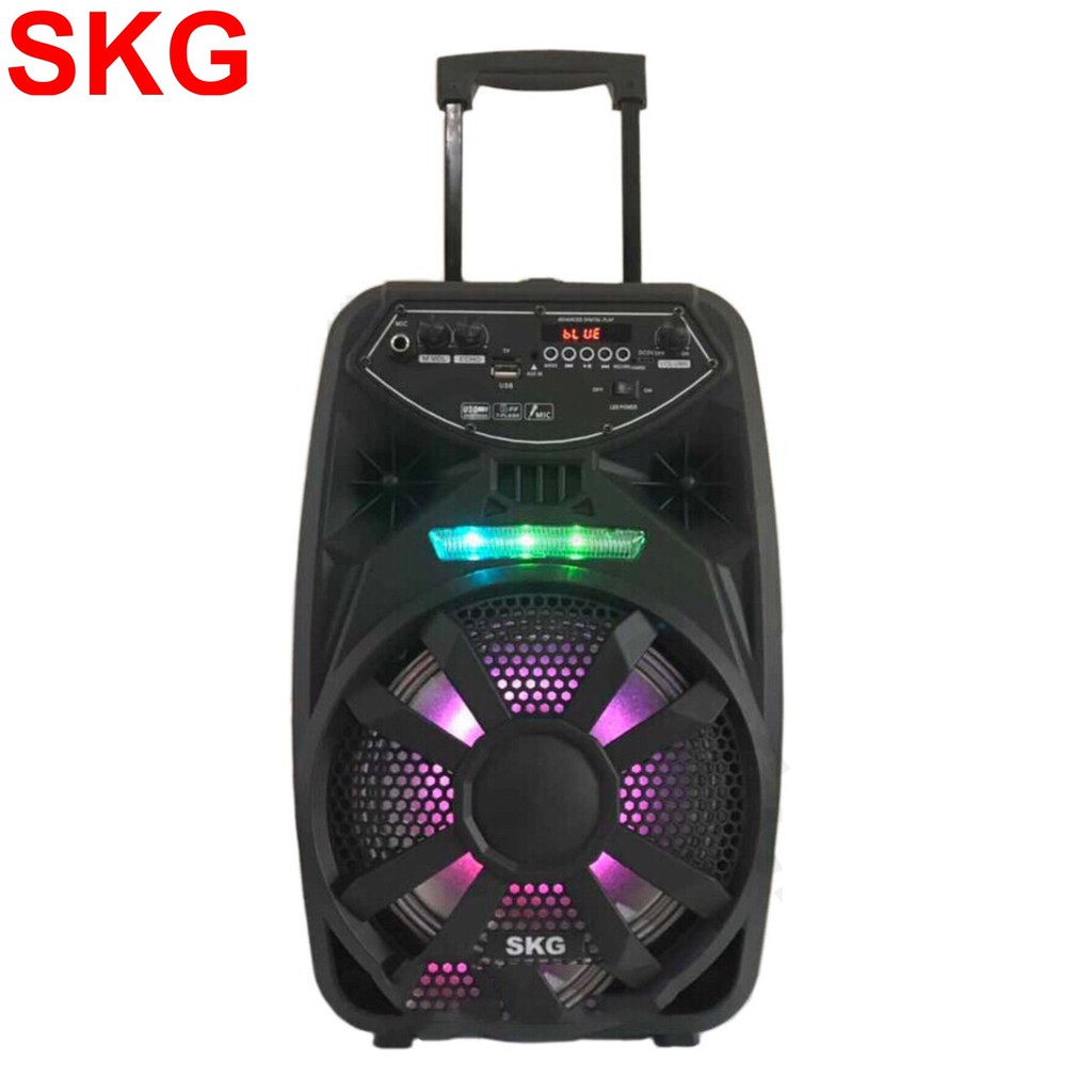 ราคาลดลงใหม่: SKG ลําโพงขยายเสียง ล้อลาก