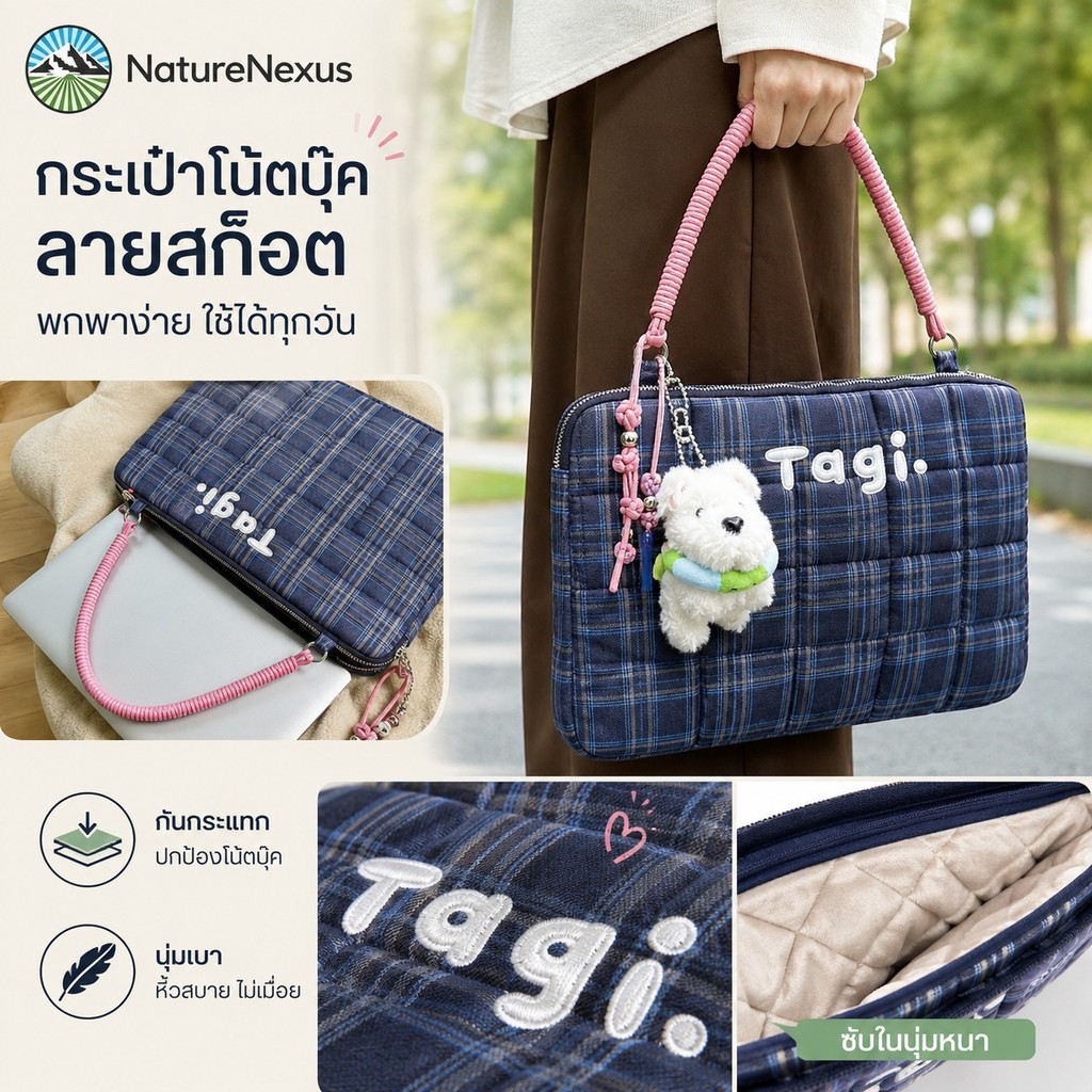 ราคาลดลงใหม่: กระเป๋าแล็ปท็อป