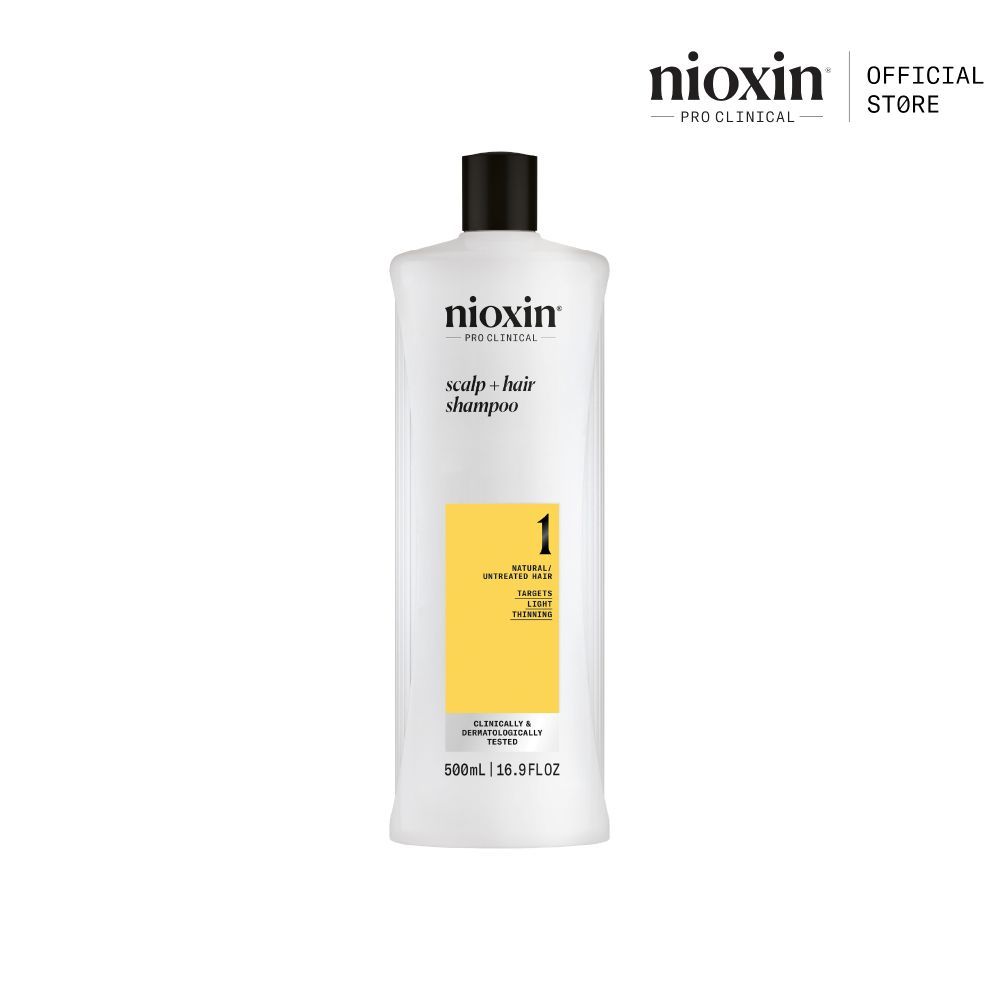 ราคาลดลงใหม่: NIOXIN System 1 Shampoo สําหรับผมเริ่มบาง (ไนอ๊อกซิน