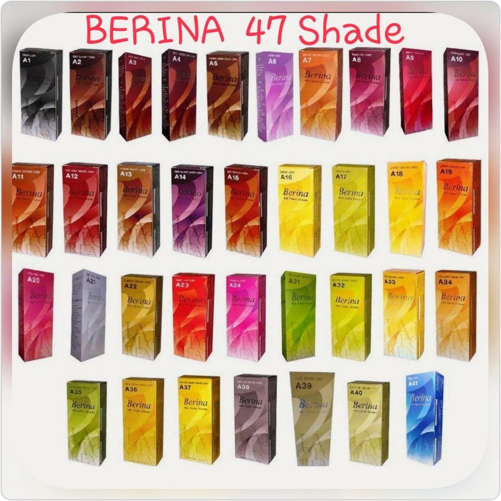 ราคาลดลงใหม่: BERRINA 47 Shades