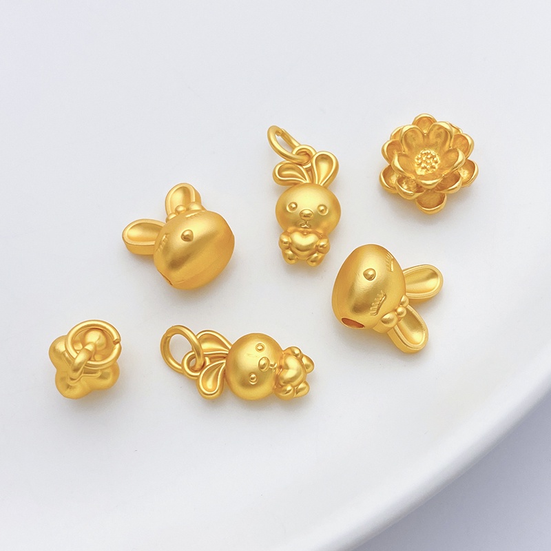 ลด 20%: Spacer ลูกปัด diy วิธีโบราณ Gold