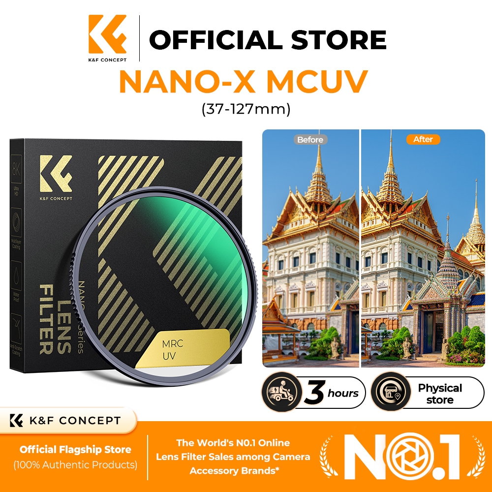 ลด 23%: K&F CONCEPT NANO-X 67mm MCUV