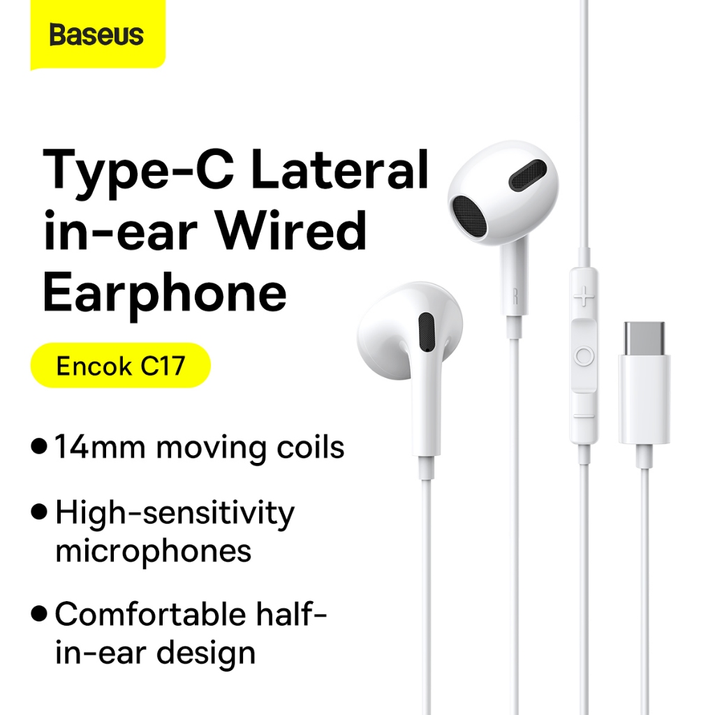 ลด 22%: Baseus Encok H17/ C17