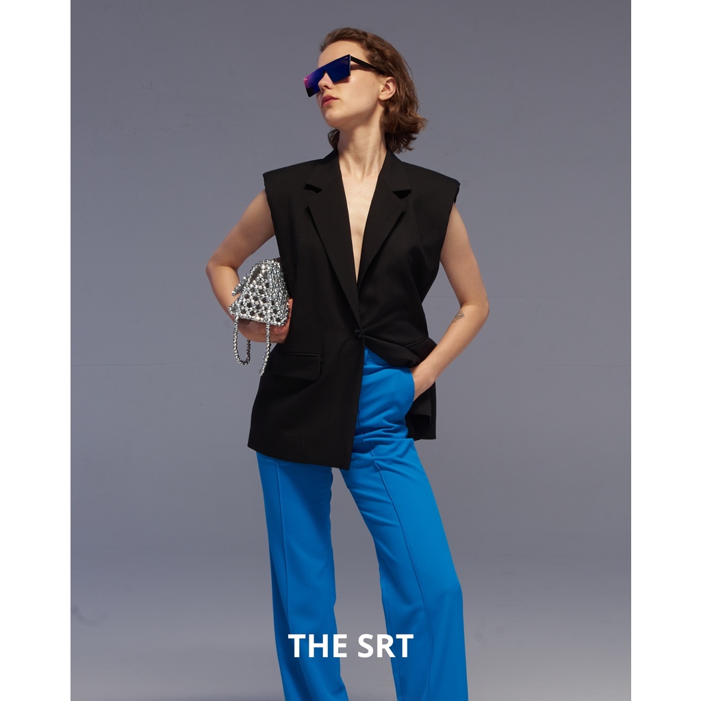 ราคาลดลงใหม่: The SRT X7 Sleeveless Blazer (TVS106)