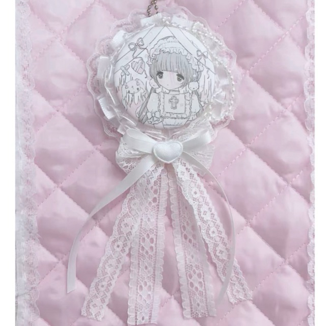 ลด 30%: จัดส่ง1-3วัน rosette ribbon ชมพู