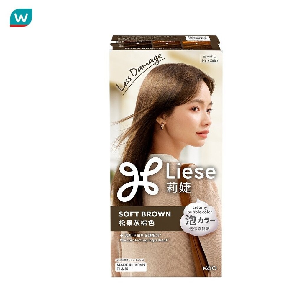 ลดลง 25.1% Liese ครีมมี่ บับเบิ้ล
