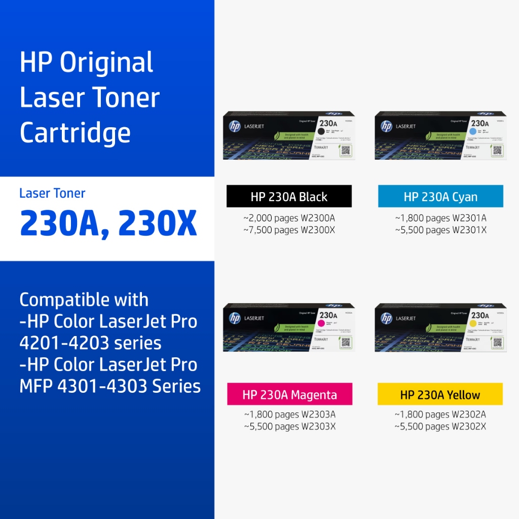 ลด 58%: HP 230A / 230X LaserJet