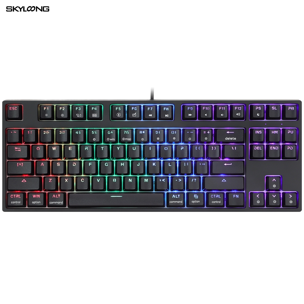 ลด 65%: คีย์ไทย Skyloong GK87 คีย์บอร์ด