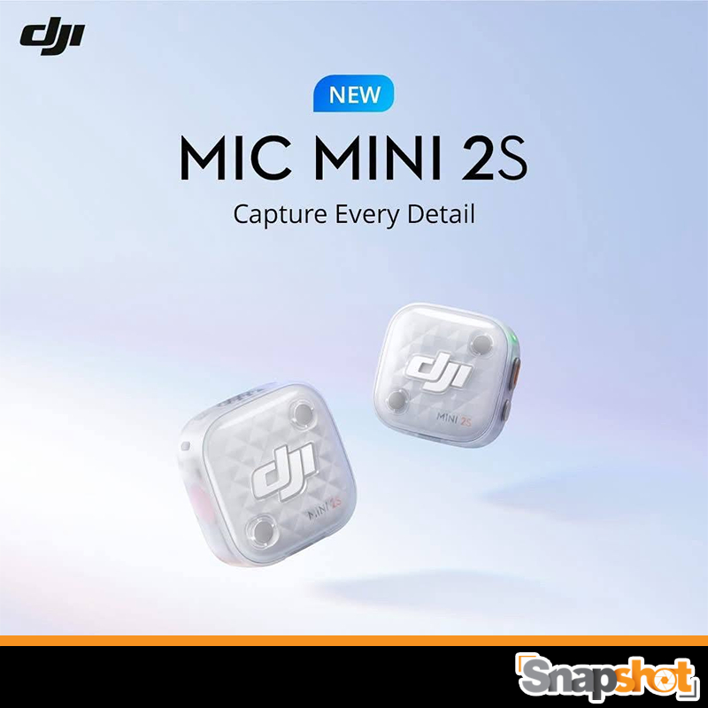 ลด 41%: DJI Mic Mini 2S ประกันศูนย์
