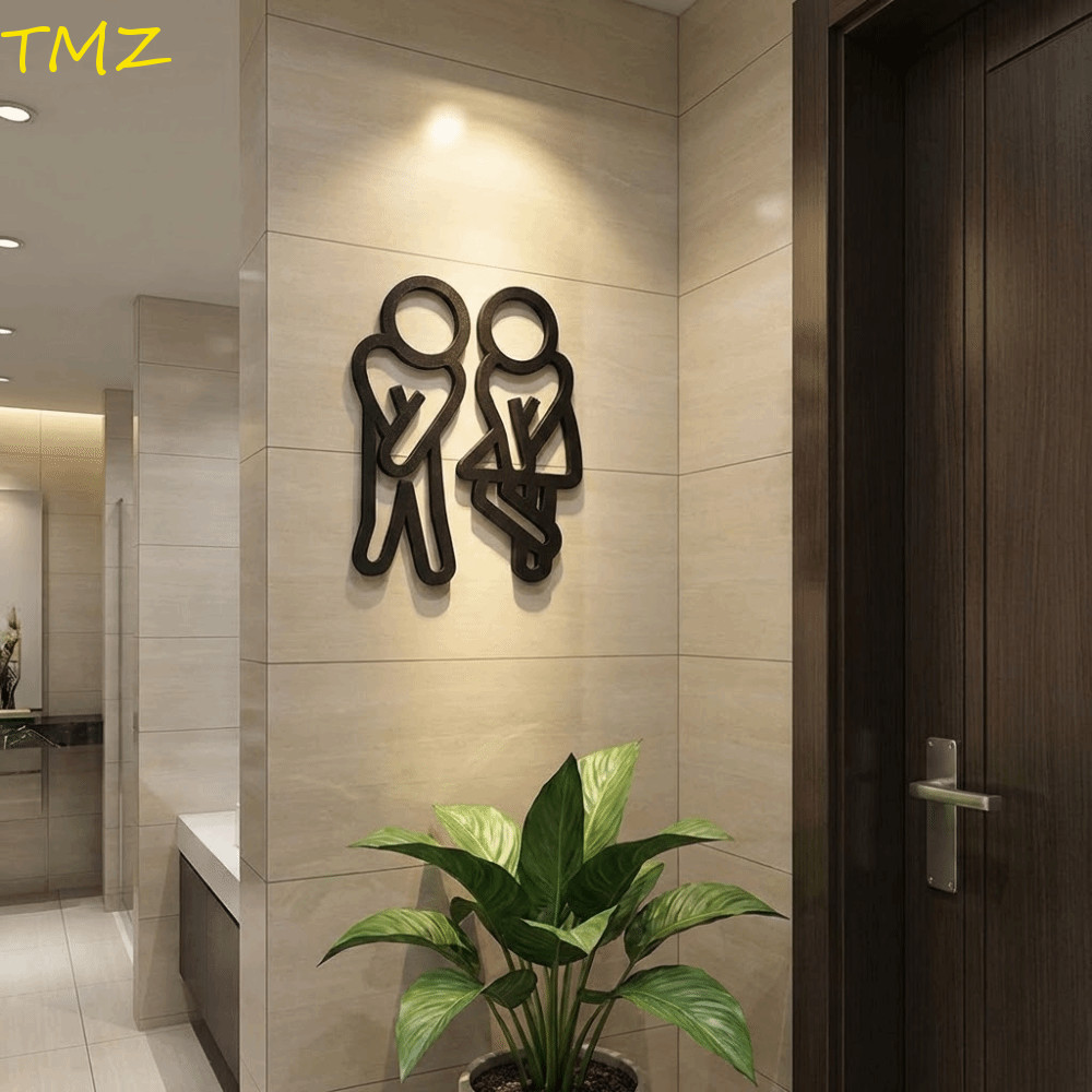 ลด 27%: TMZ14968 ป้ายประตู ห้องน้ํา,