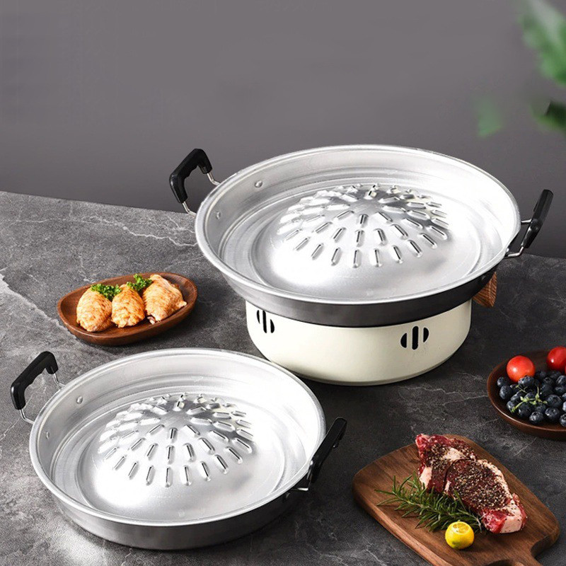 ลด 63%: KOALA กระทะอลูมิเนียม BBQ Pan
