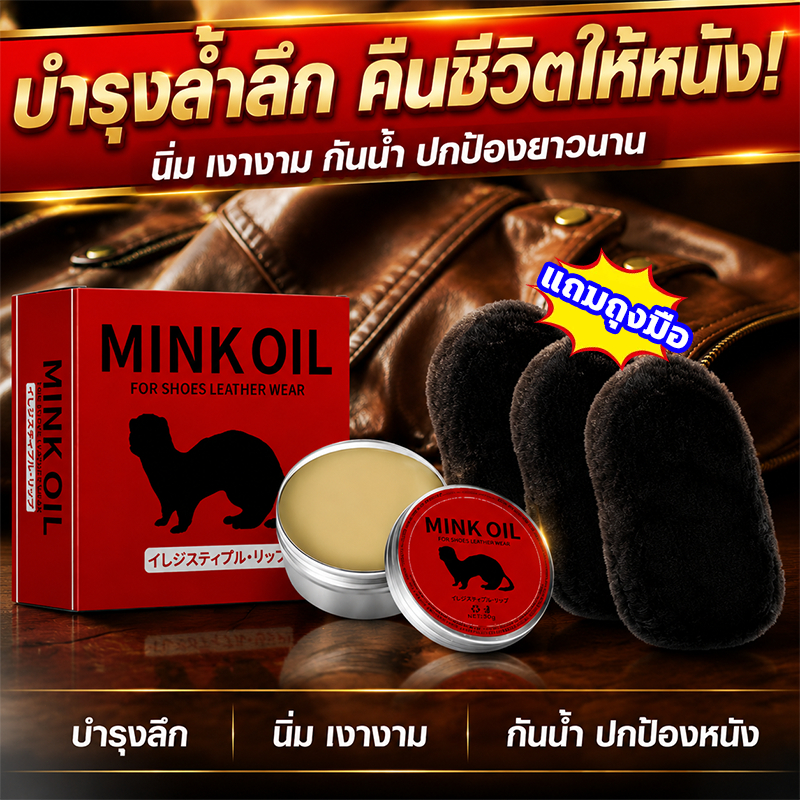 ลด 49%: ส่งจากกรุงเทพ Mink Oil