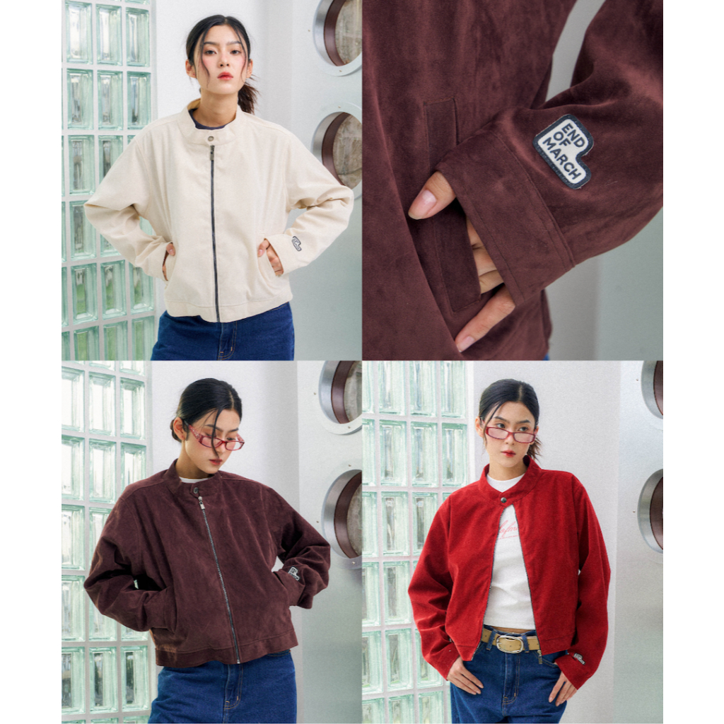 ลด 36%: ENDOFMARCH ANDY SUEDE JACKET