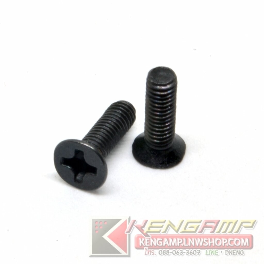 ราคาลดลงใหม่: __MGC_VARIANT_0__ KM3 BLK น๊อตหัวจมเกลียวละเอียดขนาด 3มิล (M3)