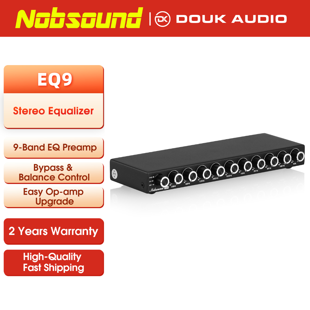 ราคาลดลงใหม่: Nobsound EQ9 HiFi 9-Band
