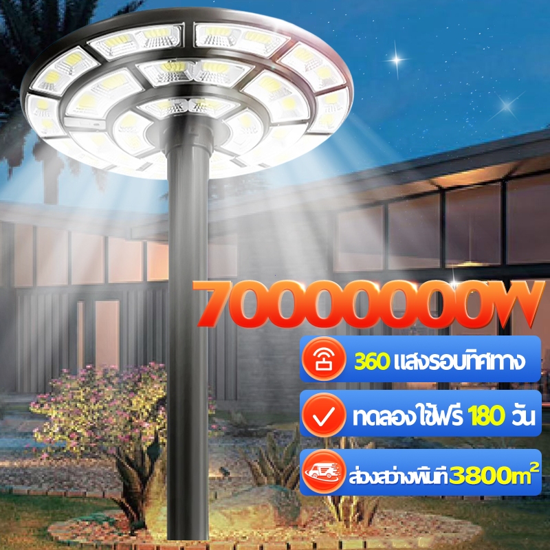ราคาลดลงใหม่: ไฟโซล่าเซลล์ UFO