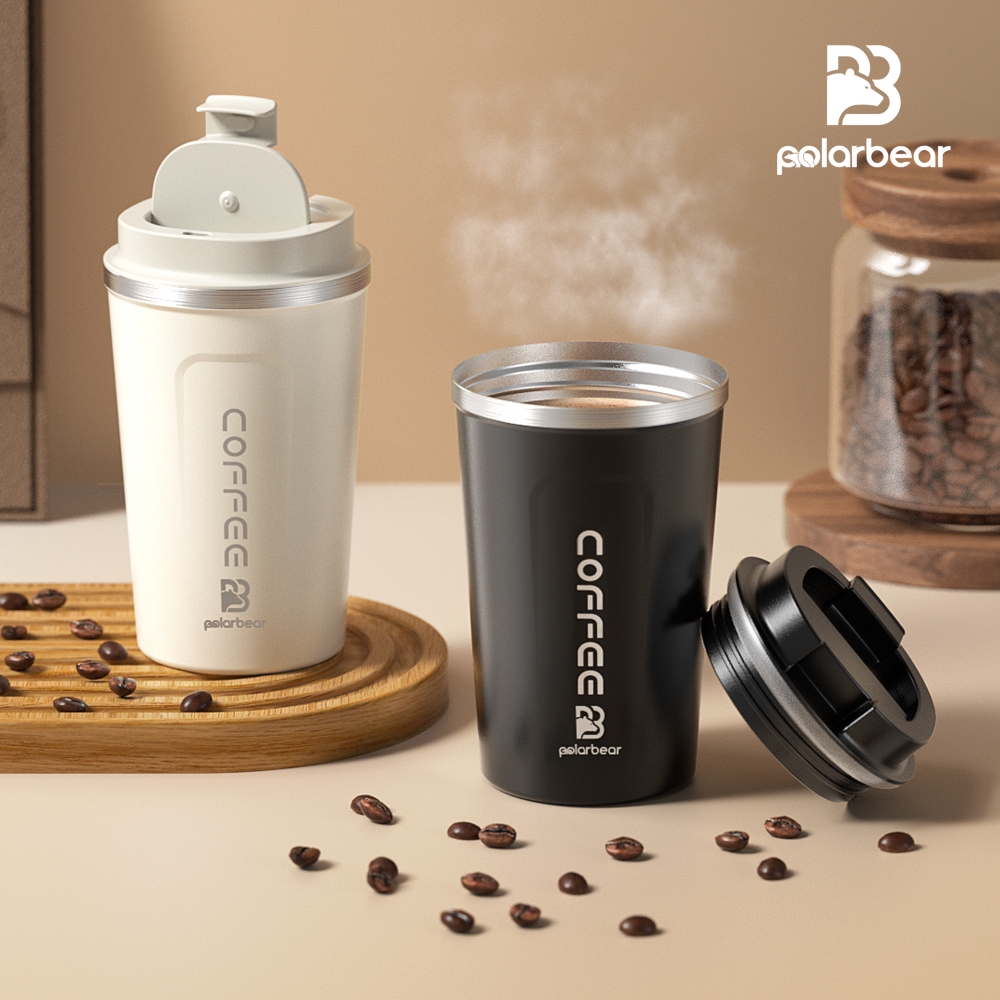 ลด 62%: แก้วกาแฟพกพา Polarbear