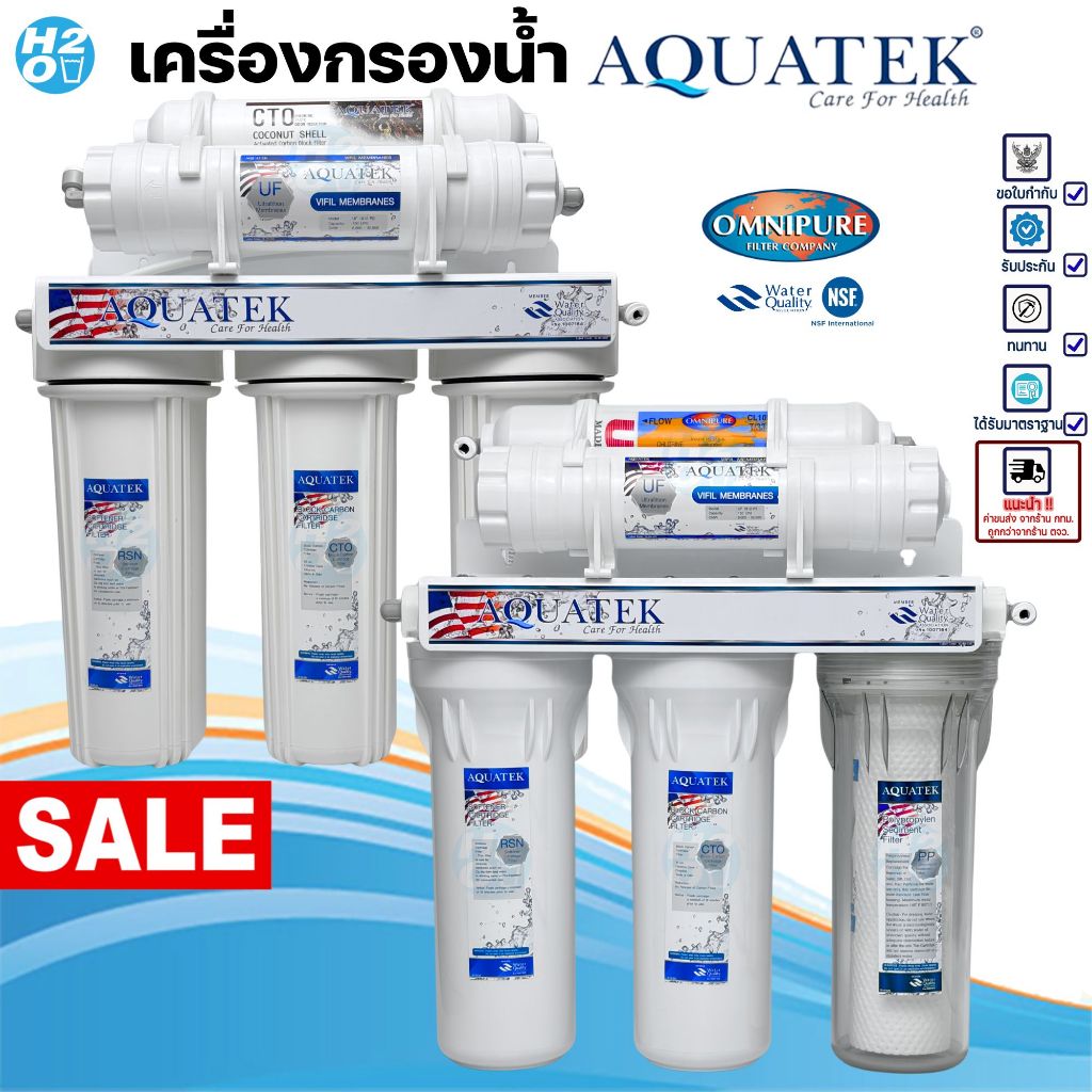 ราคาลดลงใหม่: AQUATEK เครื่องกรองน้ําดื่ม