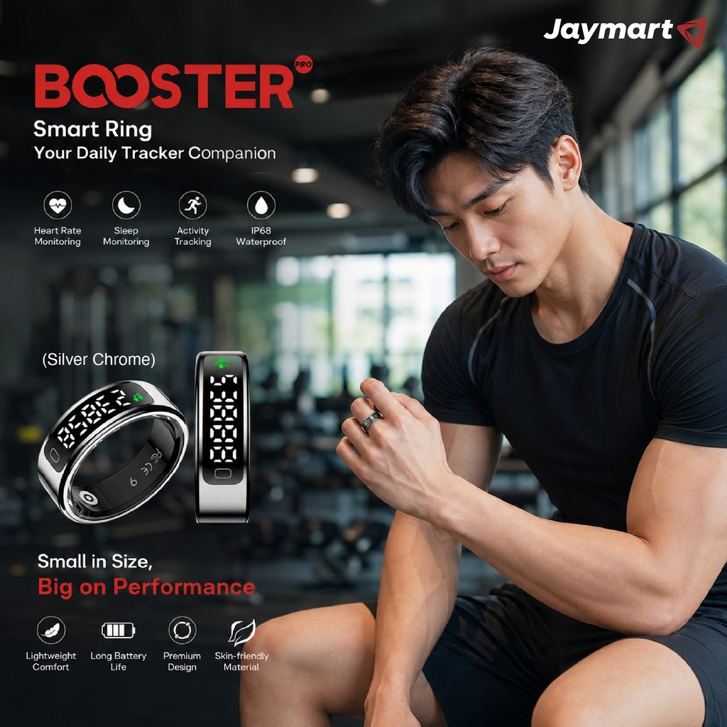 ลด 27%: Booster Pro Smart Ring __MGC_VARIANT_0__ (รับประกันศูนย์ 1 ปี)