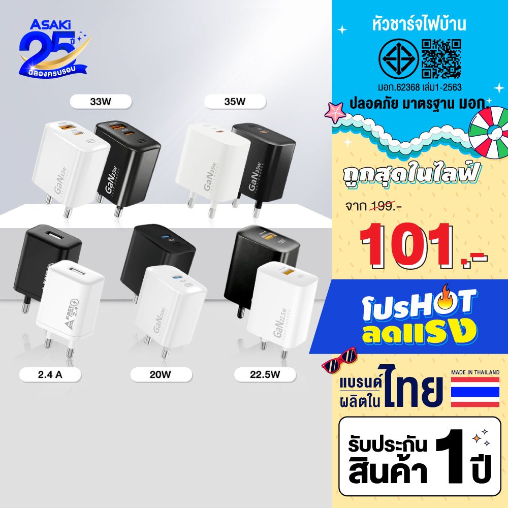 ราคาลดลงใหม่: Asaki Adapter GAN Fast