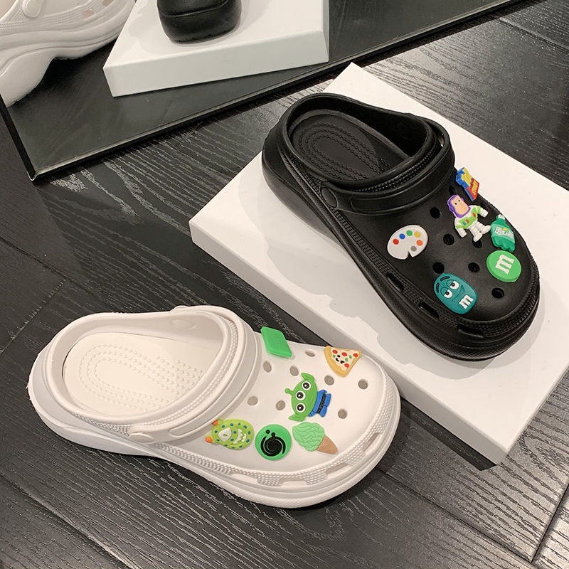 ลด 28%: Luckkyshoes Cute รองเท้าแตะหัวโต