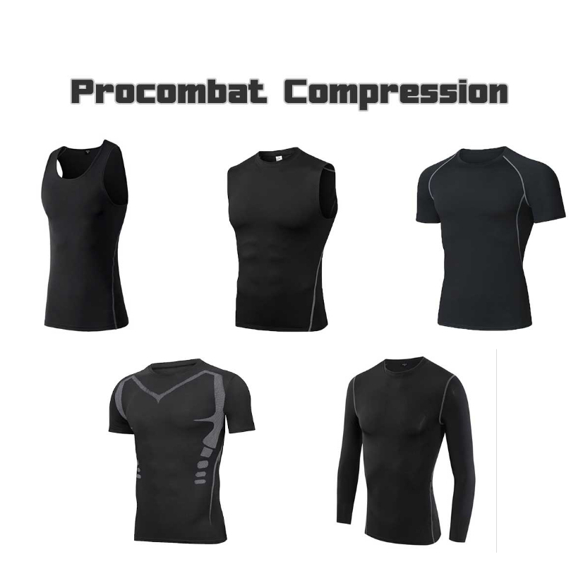ลด 44%: เสื้อรัดกล้ามเนื้อ Pro Combat