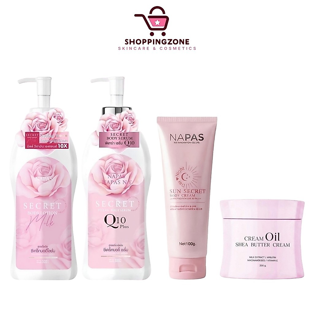 ลด 59%: ของแท้ Napas Secret Body Lotion